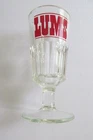 Vintage Lums  Milk Shake Sundae Dessert  Glass Very Heavy  8 1/2"