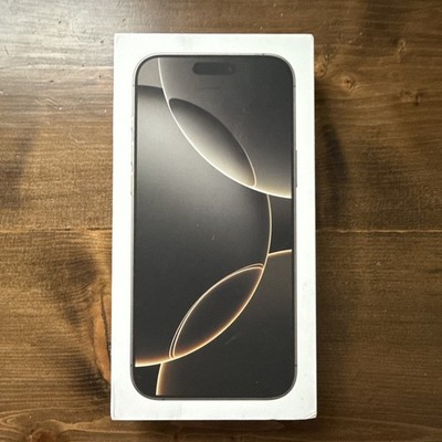 Apple iPhone 16 Pro Max 1TB Natural Titanium EMPTY BOX ONLY