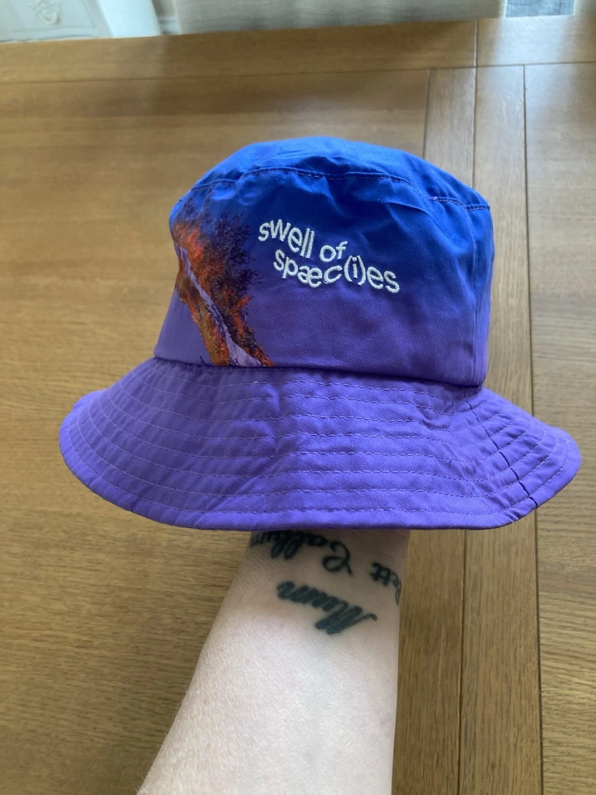 LAS ART FOUNDATION BUCKET HAT SWELL OF SPAECIES RARE HTF UNWORN BUT TAGLESS NEW