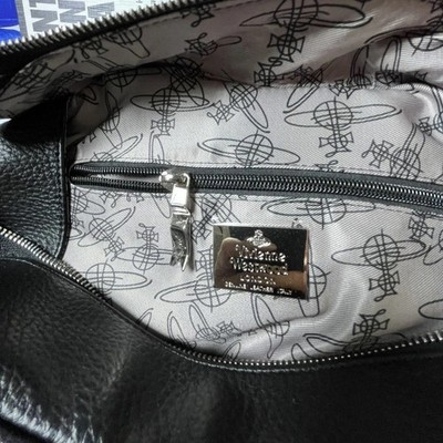 Vivienne Westwood Boston bag Vegan leather Big silver orb outlet F