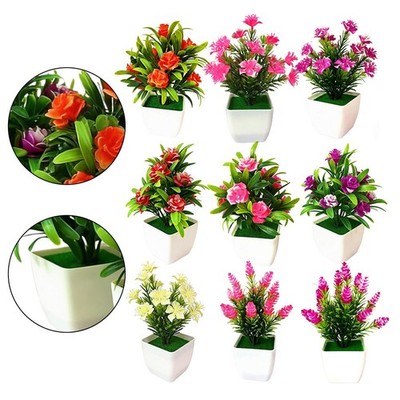 Kleine künstliche Topfpflanze für Schreibtisch für Mini Bonsai für Zimmer