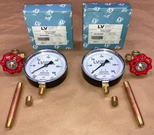 Lansdale Valve Gauge Kit Air Water Plastic M/ W 101