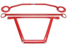 TA Technix Stahl-​Domstreben Kit rot passend für BMW 3er E36 4-​Zylinder M43