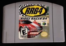 Ridge Racer 64 RR64 Nintendo 64 N64 Authentic Game Cartridge 2000 Tested VG