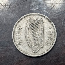 Ireland 1 Shilling 1962 Coin VF