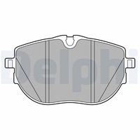 1X Delphi LP3651 Bremsbelagsatz Scheibenbremse FüR VW