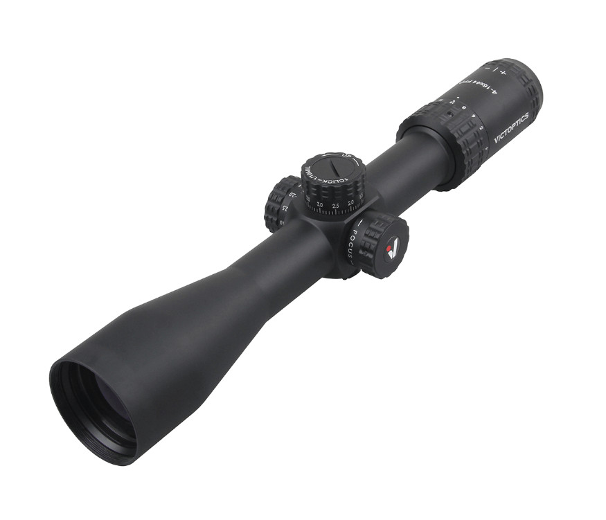Vector VictOptics S4 30mm 4–16x44 First Focal Plane SF Rifle Scope 1/10 MIL