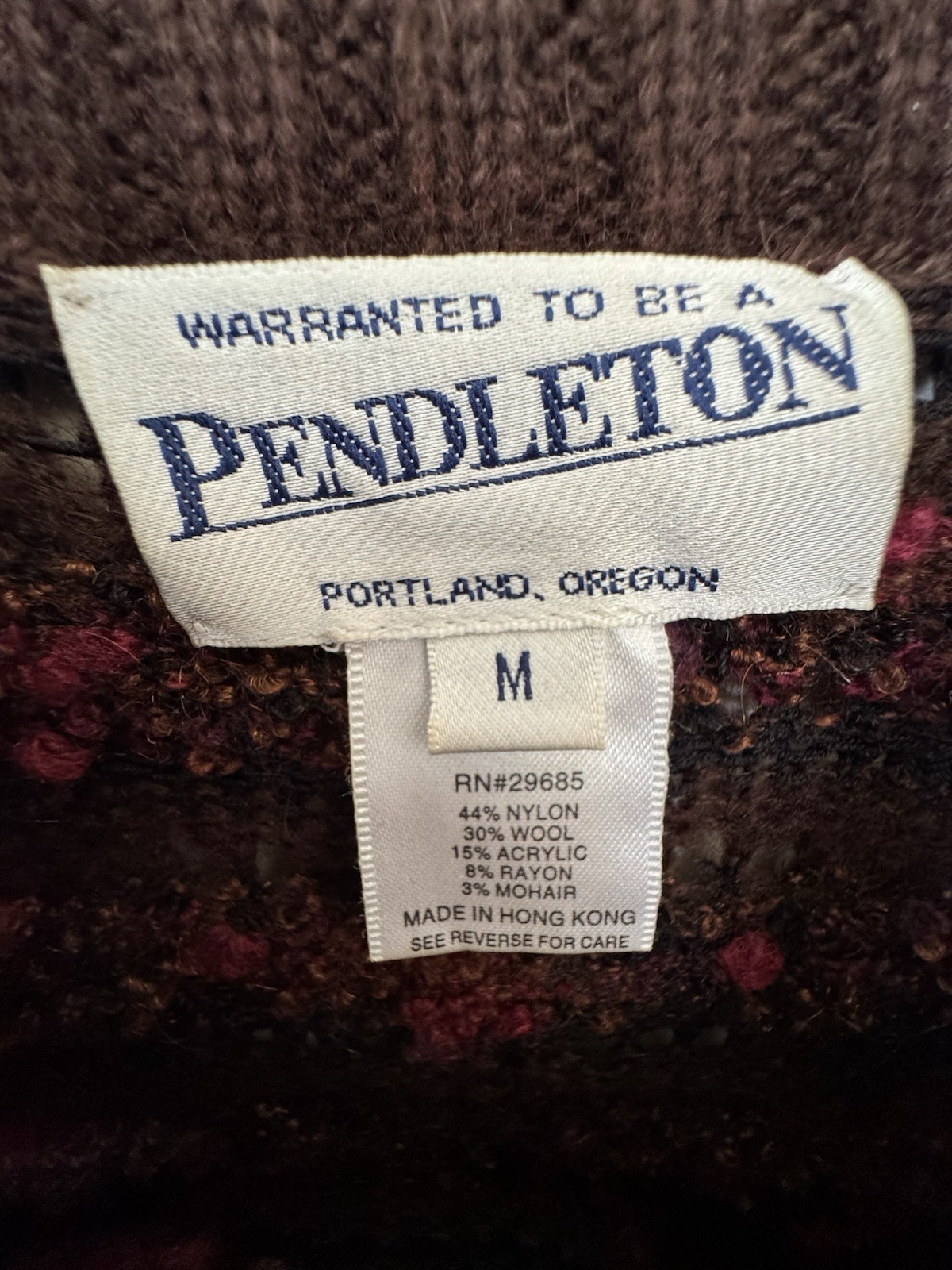 Pendleton Women's Sweater Multi Colored Fall Colo… - image 7
