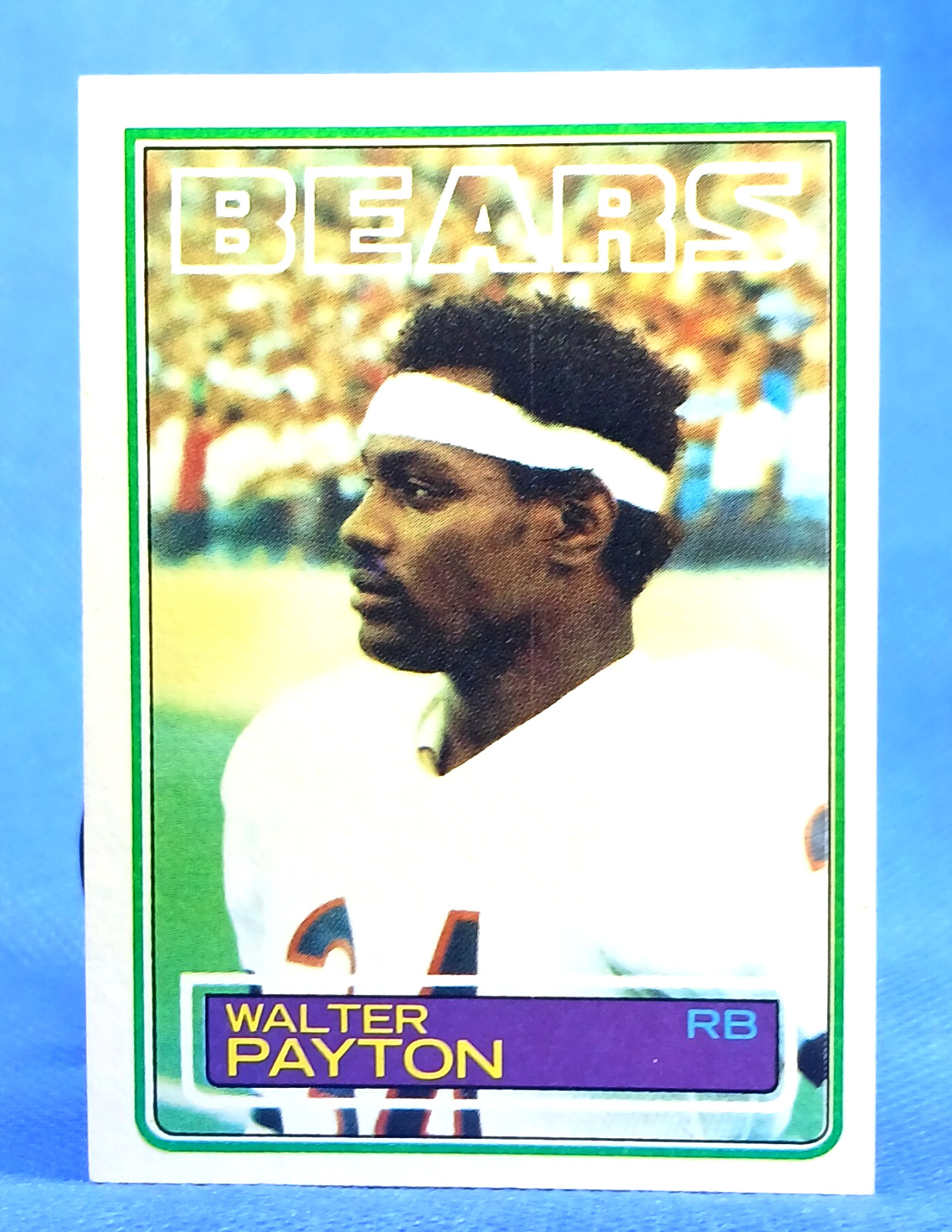 Walter Payton 1983 Topps #36 Chicago Bears Running Back * 1993 NFL Football HOF