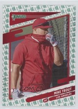 2021 Panini Donruss Variation Liberty Mike Trout (Standing by Batting Cage) jg5