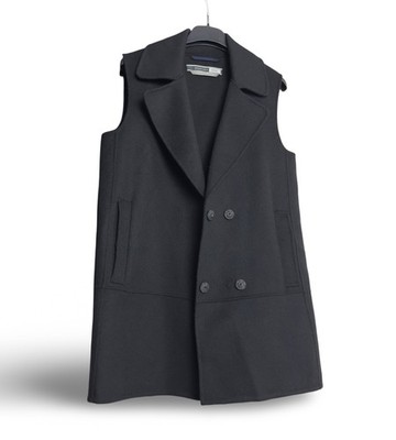  Sportmax Code by Max Mara Cucito a Mano Sleeveless Jacket Vest Coat Gilet