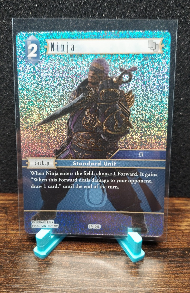 Final Fantasy TCG Journey Of Discovery Ninja 27-104C Foil | eBay