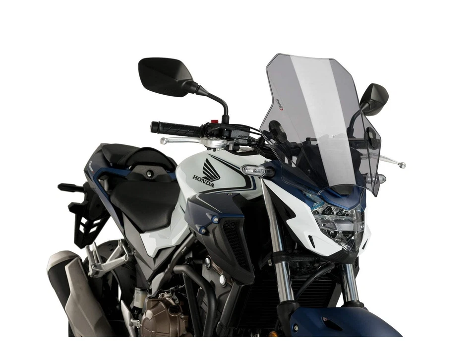 Puig Bat Pantalla Parabrisas Luz Humo para Honda CB500 F (13-24) Foto 2 de 4