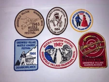1983-1988 Vintage Muzzle Loaders Festival Greenfield Village Patches Lot of 6