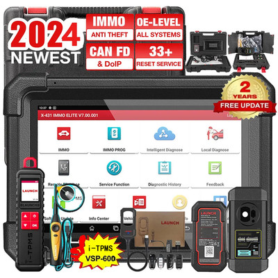 LAUNCH X431 IMMO Elite Keay Program KFZ Diagnosegerät / X-PROG3 / I-TPMS /VSP600