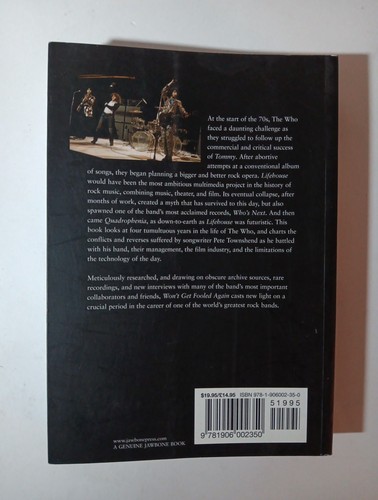 Won't Get Fooled Again Book : The Who From Lifehouse....by Richie Unterberger - Picture 2 of 5
