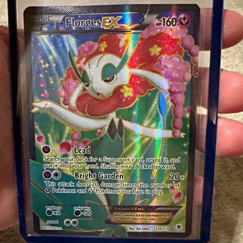 Florges EX 116/119 Ultra Rare Holo XY Phantom Forces English 2014 Pokemon TCG