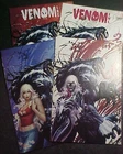 RARE! AMAZING SPIDERMAN: VENOM INC. OMEGA #1A, B, C AND ECCC! KIRKMAN 2018