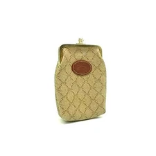 Longchamp PVC Coin Pouch Clasp Mini Wallet Multi Color