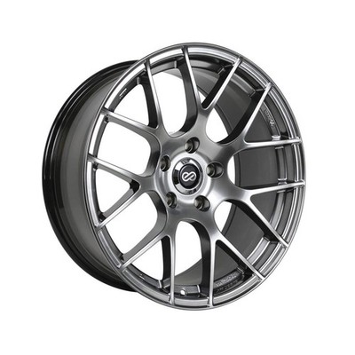 Enkei 467-880-6545HS RAIJIN Tuning Wheel 18x8 +45 5x114.3 Hyper Silver
