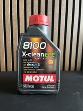 Image of Motul 8100 X-clean EFE 5W-30 Synthetic Motor Oil 1L 1 Litre