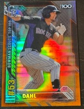 David Dahl Bowman Scouts Top 100 /25 #53 💎