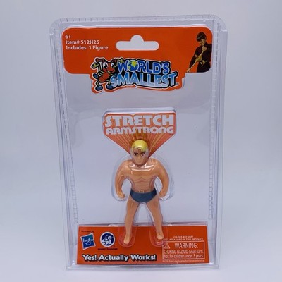 2025 Hasbro World s Smallest Stretch Armstrong 3.5  Mini Toy Figure - New Sealed