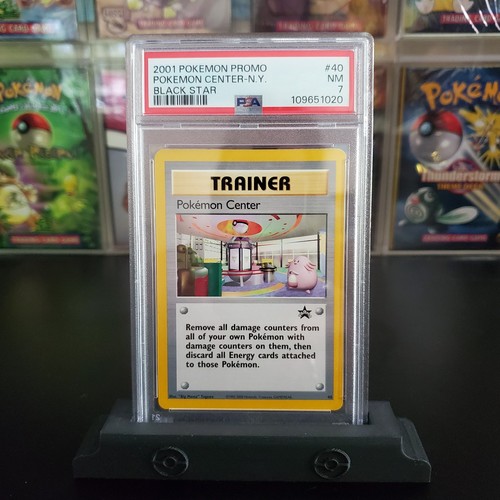 RARE PROMO Pokemon Center N.Y. Black Star Promo PSA 7 #40 Pokemon WOTC