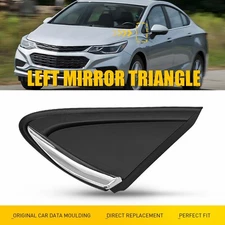 Left Front Door Corner Triangle Cover Molding Trim For Gm Chevrolet Cruze 16-19