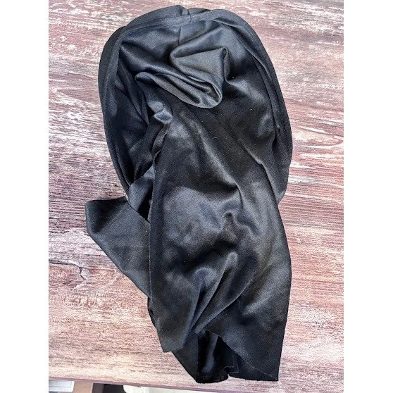 Vintage Gray Ghoul Monster Mask w/ Hood – Halloween Scary Horror Costume Creepy - Image 3 of 4