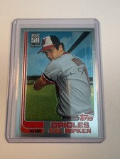2001 Traded & Rookies 50 Years Topps Reprint Chrome Cal Ripken Jr #T105 HOF