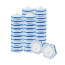 10PCS Replacement Brush Head Set Disposable Toilet Cleaning Brush Head Refills