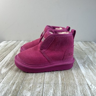 UGG Boots Hot Pink Suede Toddler Size 8