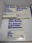 New Listing1985 Ford Truck Shop Service Manuals, Body, Chassis, Electrical - Engine - Lube