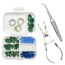 Dental Matrix Bands Ring Sectional Matrice Clamp Wedges Fit Garrison Palodent V3