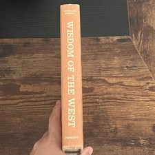 Wisdom of the West Bertrand Russell 1977 Hardcover Philosophy History DS7