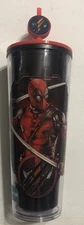 New Disney Marvel Deadpool & Wolverine “Best Bubs” 26 oz Acrylic Mug *NWT*