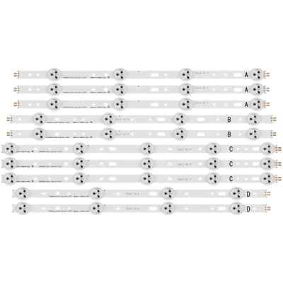 New LED Strips For Toshiba 40D1333B 40VLE4324BF 40VLE5322BG SVS400A79_4LED