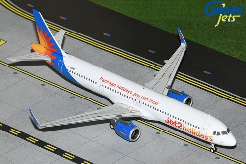 GEMINI JETS G2EXS1265 1/200 Airbus A321neo Jet2.holidays G-SUNB - Foto 1 di 2