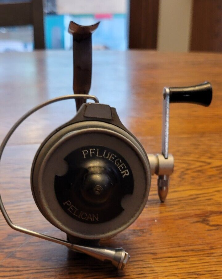 Rare Vintage Pflueger Pelican 1020 Spinning Fishing Reel | eBay Rare Vintage Pflueger Pelican 1020 Spinning Fishing Reel | eBay