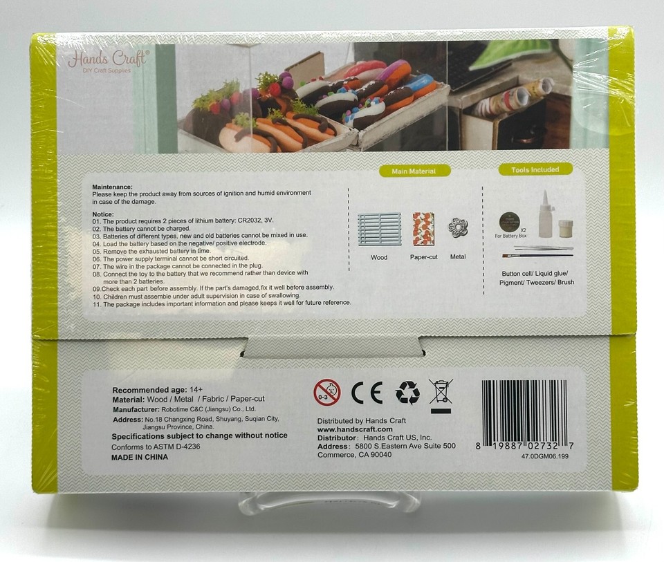 Hands Craft Rolife DIY Miniature House Ice Cream Station eBay