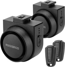 Bike Alarm with Remote 2 Pack, 115Db Wireless Anti-Theft Vibration Motorcycle Bi