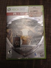 Mortal Kombat vs DC Universe Microsoft Xbox 360 DVD Movie Combo Pack Complete
