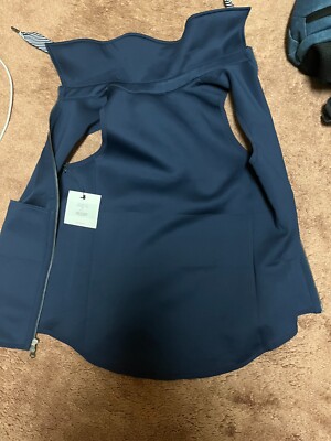 Belyn Key Grommet Vest Size Small Navy VST0002