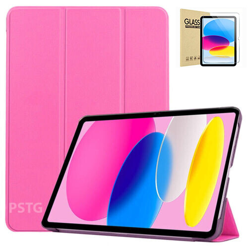 Smart Stand Case Cover With Tempered Glass For Apple iPad 10th Gen 10.9" (2022) - 第 10/19 張圖片