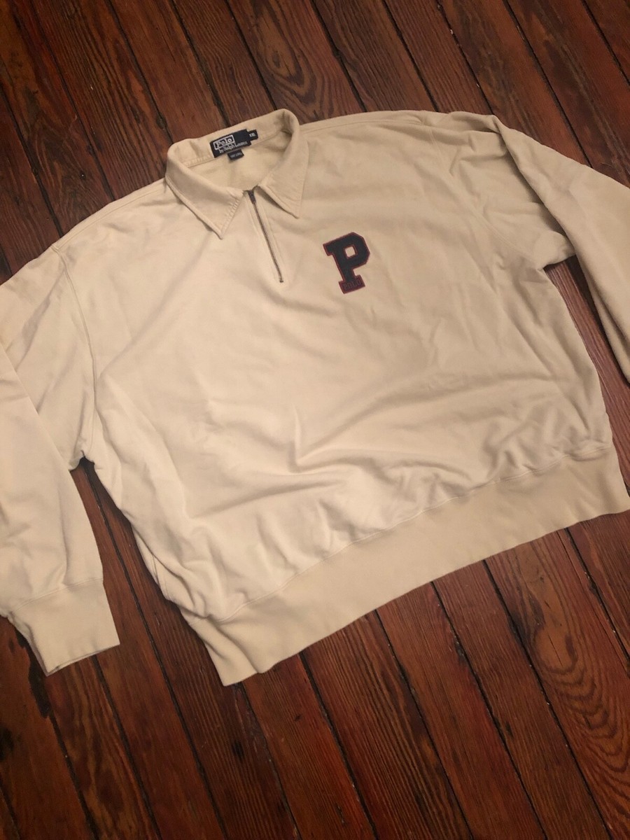 トップス 90s polo by ralph lauren henry neck Vintage 90s Ralph Lauren Polo T-shirt Large Black Single
