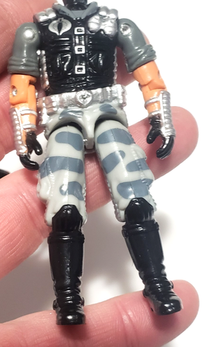 GI JOE COBRA LÁSER ROJO PERSONALIZADO GRIS INFANTERÍA URBANA VÍBORA HELLION X2 COMPLETO - Imagen 5 de 12