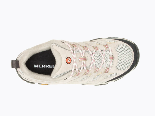 Merrell Women's 10 WIDE Moab 3 Hiking Boot Kinetic Fit™ Vibram® TC5+ in Aluminum - Picture 4 of 5