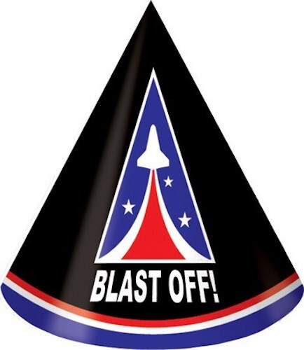 Weltraum Party Deko Kindergeburtstag Partyset Astronaut Geburtstag Dekoration - Bild 13 von 63