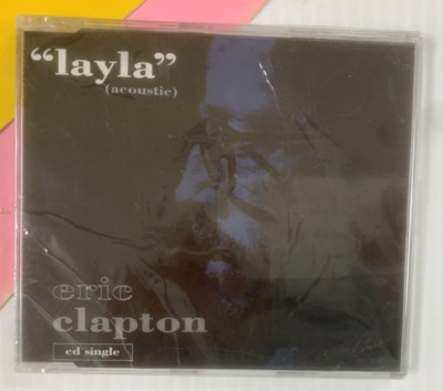 ERIC CLAPTON Layla (Acoustic) 1992 Import CD Single *SEALED BRAND NEW*  ML 124